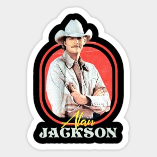 Alan Jackson Sticker